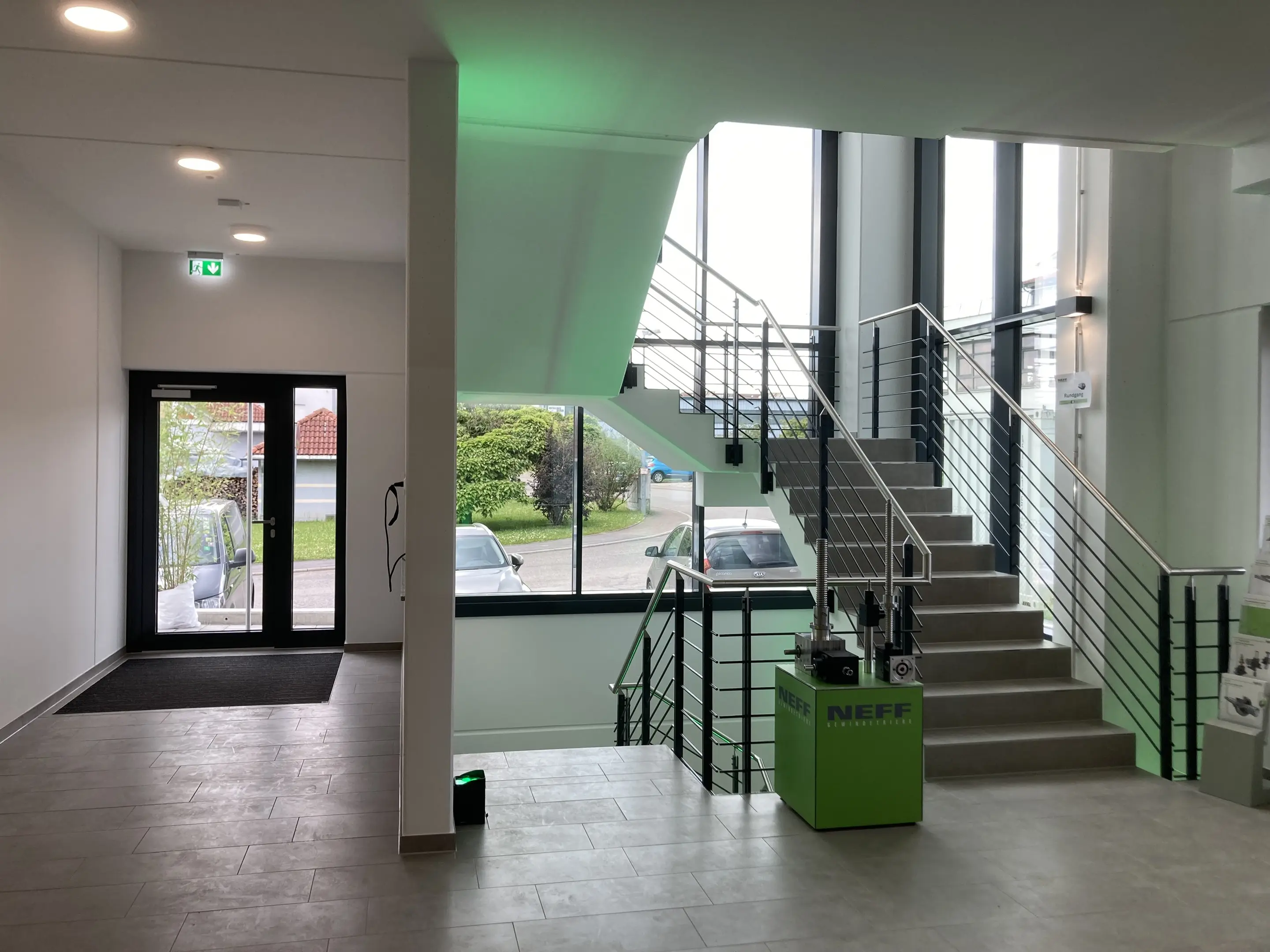 Foyer mit Empfang